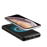 10000mAh Ince-X Pro Kablosuz Sarj, QC3.0 PD Güç Bankasi